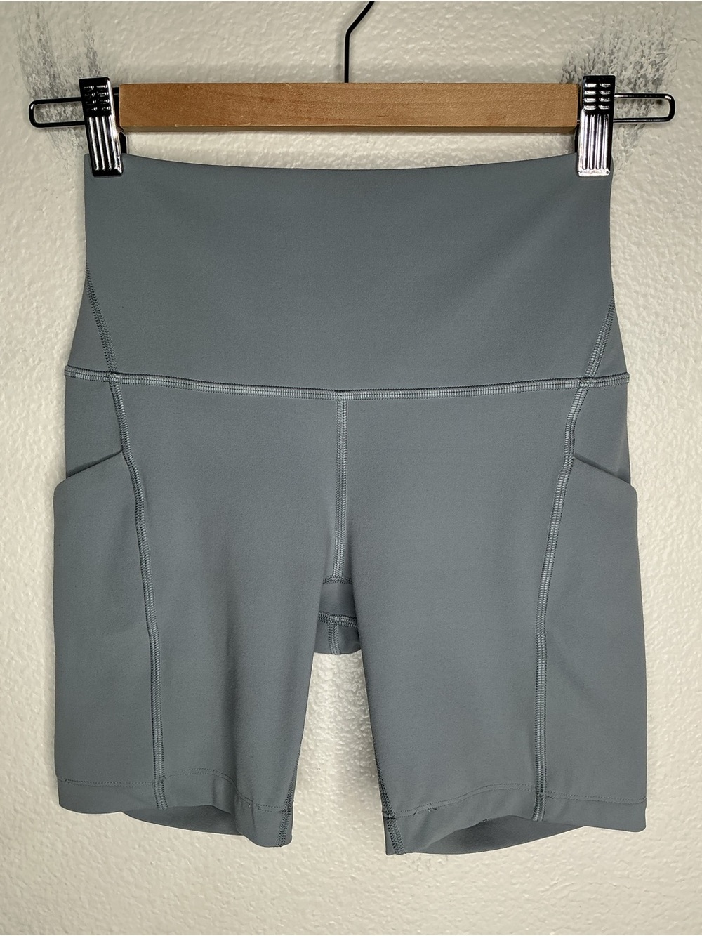 Lululemon Align High Rise Short with Pockets grey 4